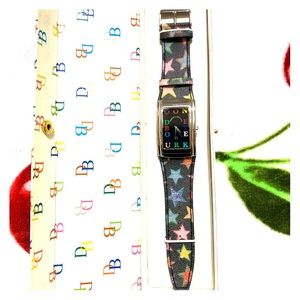 NWOT Rare/Retired Dooney & Bourke Stars Watch